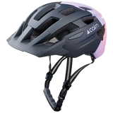 Cairn Prism XTR II Mat Black Lilac | Leichter Fahrradhelm für MTB & City