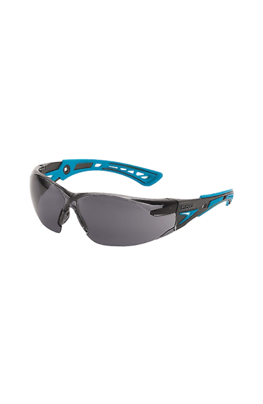 Bolle Rush + Platinum Smoke Schutzbrille Arbeitsschutz Radbrille