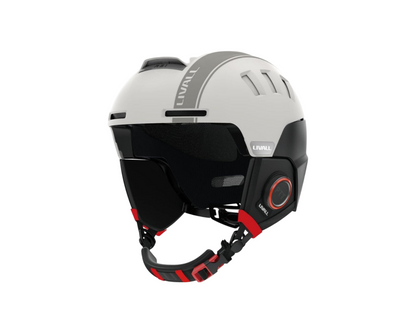 Livall Skihelm RS1 sandweiss | Smarter Skihelm