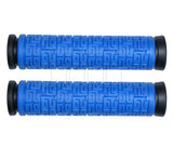 NG Sports Tulsee Griff – 137mm, 31.5mm, Blau – Komfortabler Fahrradgriff mit Kunststoff-Lenkerendstopfen