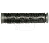 NG Sports Tulsee Griff – 137mm, 31.5mm, Schwarz – Komfortabler Fahrradgriff mit Kunststoff-Lenkerendstopfen