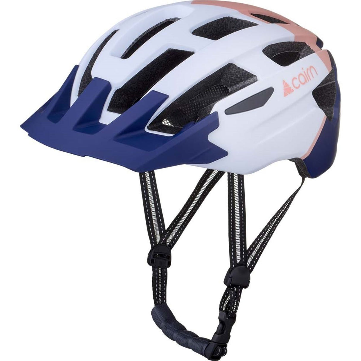 Cairn Prism XTR II Mat White Midnight | Leichter MTB & City Helm