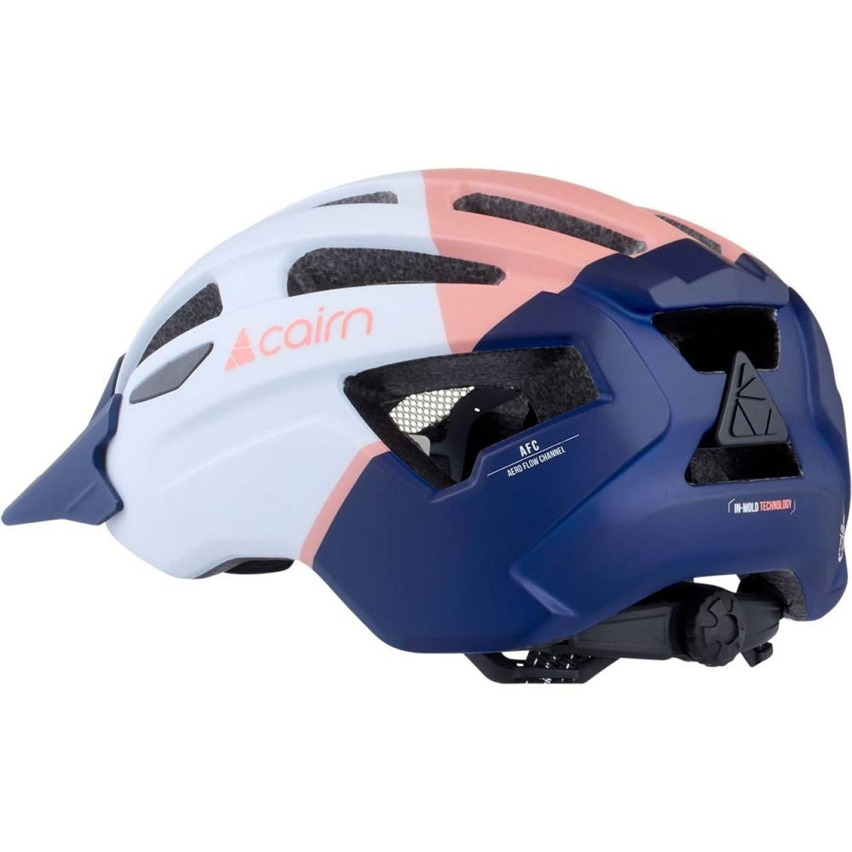 Cairn Prism XTR II Mat White Midnight | Leichter MTB & City Helm