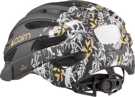 Cairn Fusion LED Black Panther | City- und MTB Helm mit LED-Lampe