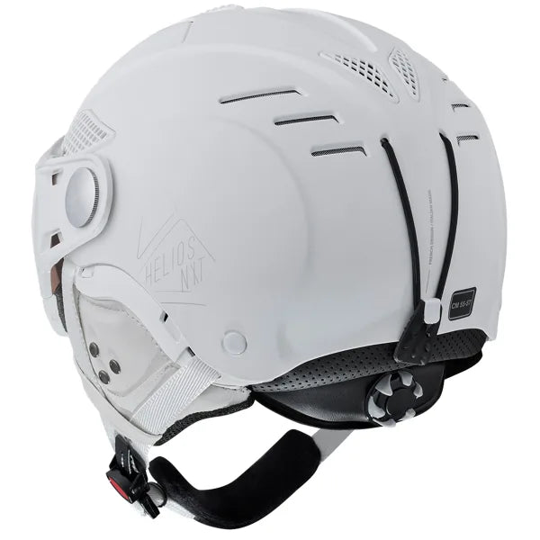 Cairn HELIOS EVOLIGHT NXT® | Skihelm mit Photochrom-Visier und Premium-Design weiss