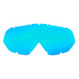 Cratoni C-Rage Ersatzscheibe | Glass Scheibe blau für Brille Fahrrad.