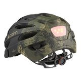 Cairn Fusion LED Khaki Cine | City- und MTB Helm mit LED-Lampe