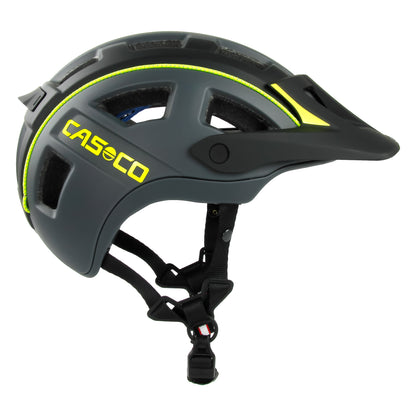 Casco MTBE2 Mountainbike Helm Schwarz-Neongelb Matt | Erwachsene