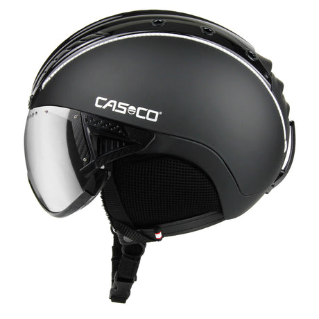 Casco SP-2 Carbonic Skihelm schwarz mit Snowmask 2 | Skihelm Snowboardhelm.