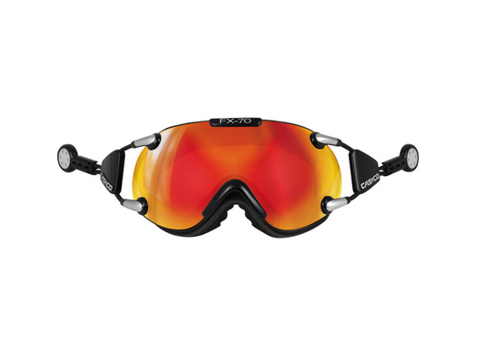 Casco FX-70 Skibrille Ersatzglas Scheibe Carbonic orange