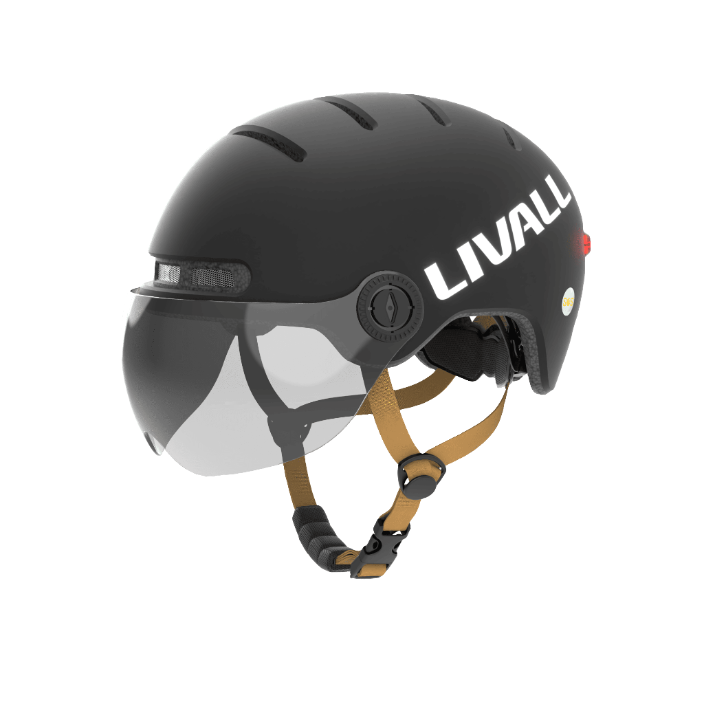 Livall L23 Visierhelm – E-Bike & S-Pedelec Helm mit Licht