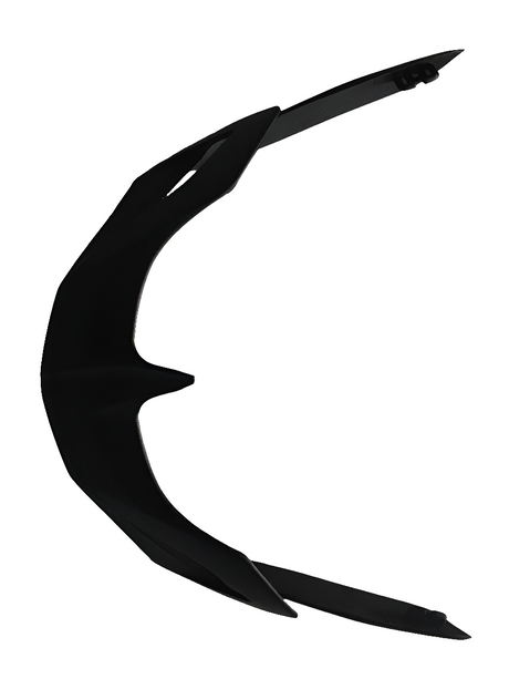 Cratoni Achillon Fahrradhelm Helmschild, Visor.