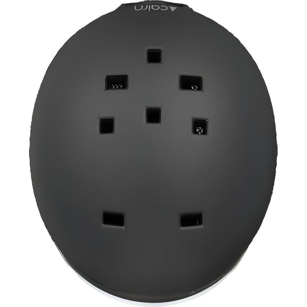 Cairn CENTAURE RESCUE – Skihelm mit RECCO®-Technologie und Leichtbauweise black lava