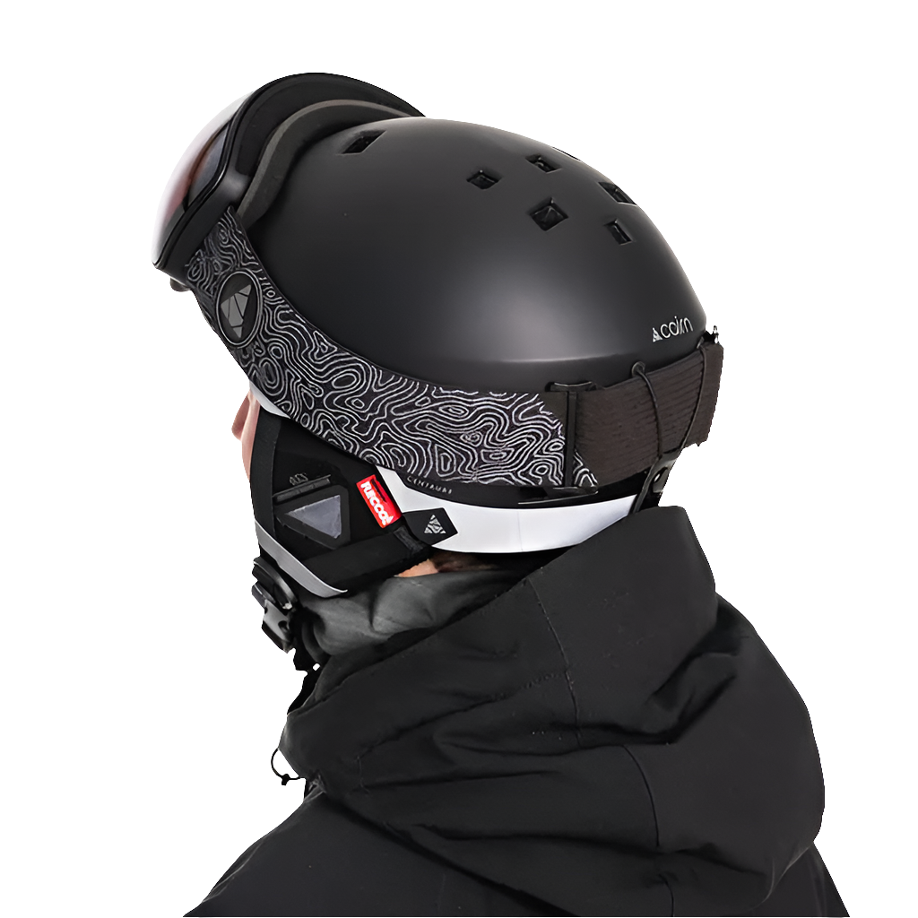 Cairn CENTAURE RESCUE – Skihelm mit RECCO®-Technologie und Leichtbauweise black lava