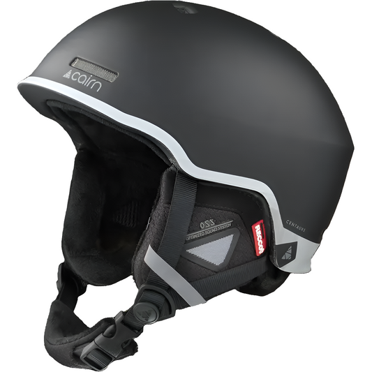 Cairn CENTAURE RESCUE – Skihelm mit RECCO®-Technologie und Leichtbauweise black lava