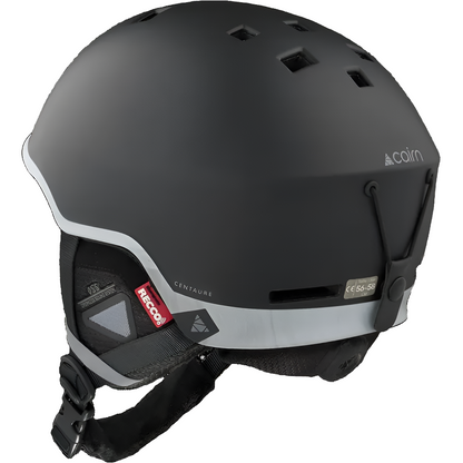 Cairn CENTAURE RESCUE – Skihelm mit RECCO®-Technologie und Leichtbauweise black lava