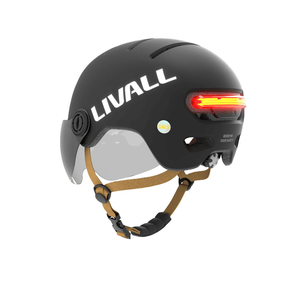 Livall L23 Visierhelm – E-Bike & S-Pedelec Helm mit Licht