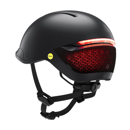 Unit1 FARO Smart Helm – Urban Fahrradhelm mit Beleuchtung, Blinkern & Crash Alert