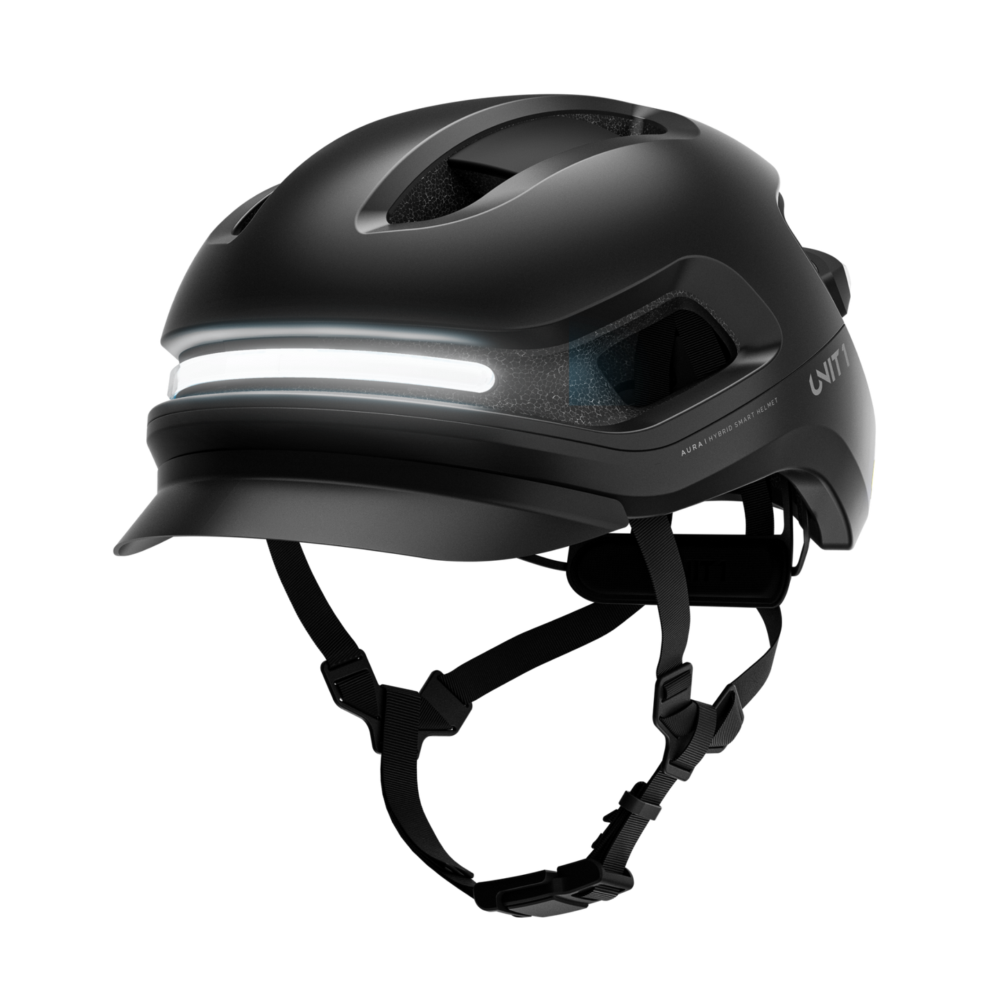 Unit1 AURA Smart Helm – E-Bike Helm mit Beleuchtung, Blinkern & Crash Alert