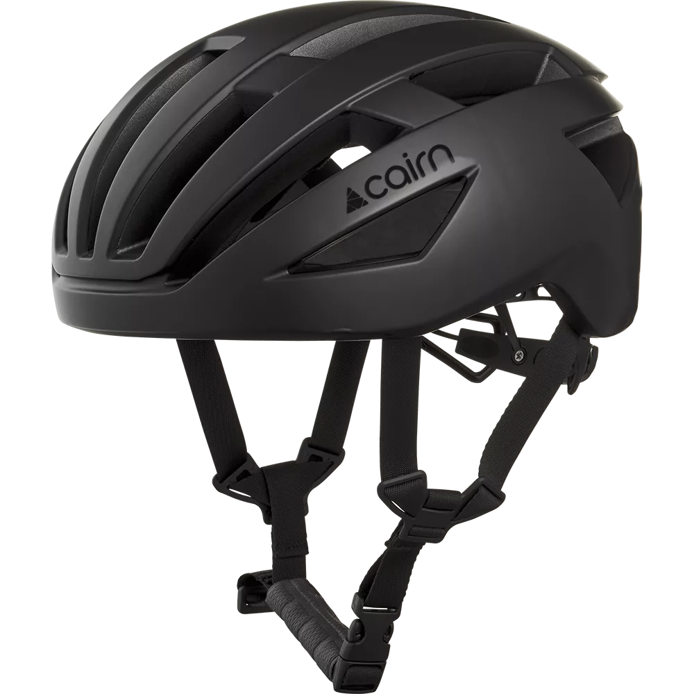 Cairn Atom Mat Black | Leichter Rennrad- und Gravelhelm