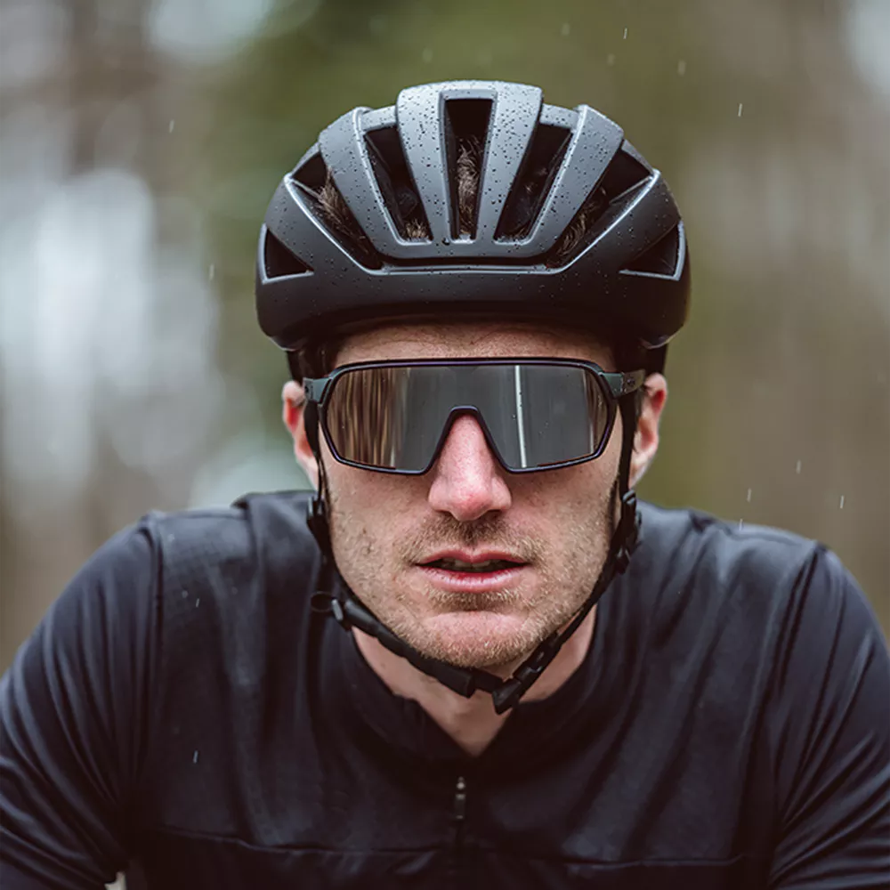 Cairn Atom Mat Black | Leichter Rennrad- und Gravelhelm