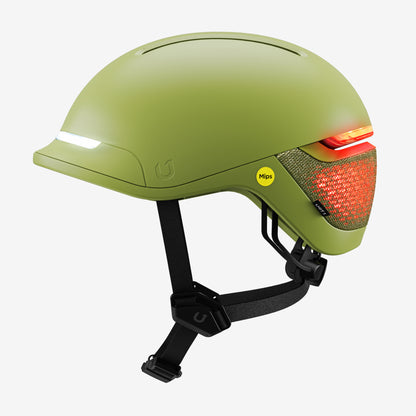 Unit1 FARO Smart Helm – Urban Fahrradhelm mit Beleuchtung, Blinkern & Crash Alert