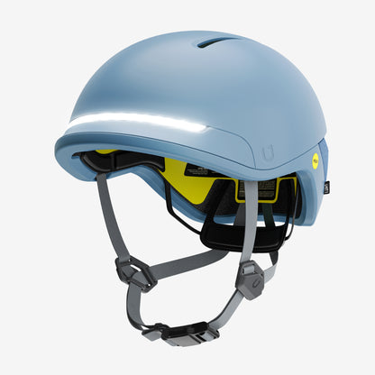 Unit1 FARO Smart Helm – Urban Fahrradhelm mit Beleuchtung, Blinkern & Crash Alert