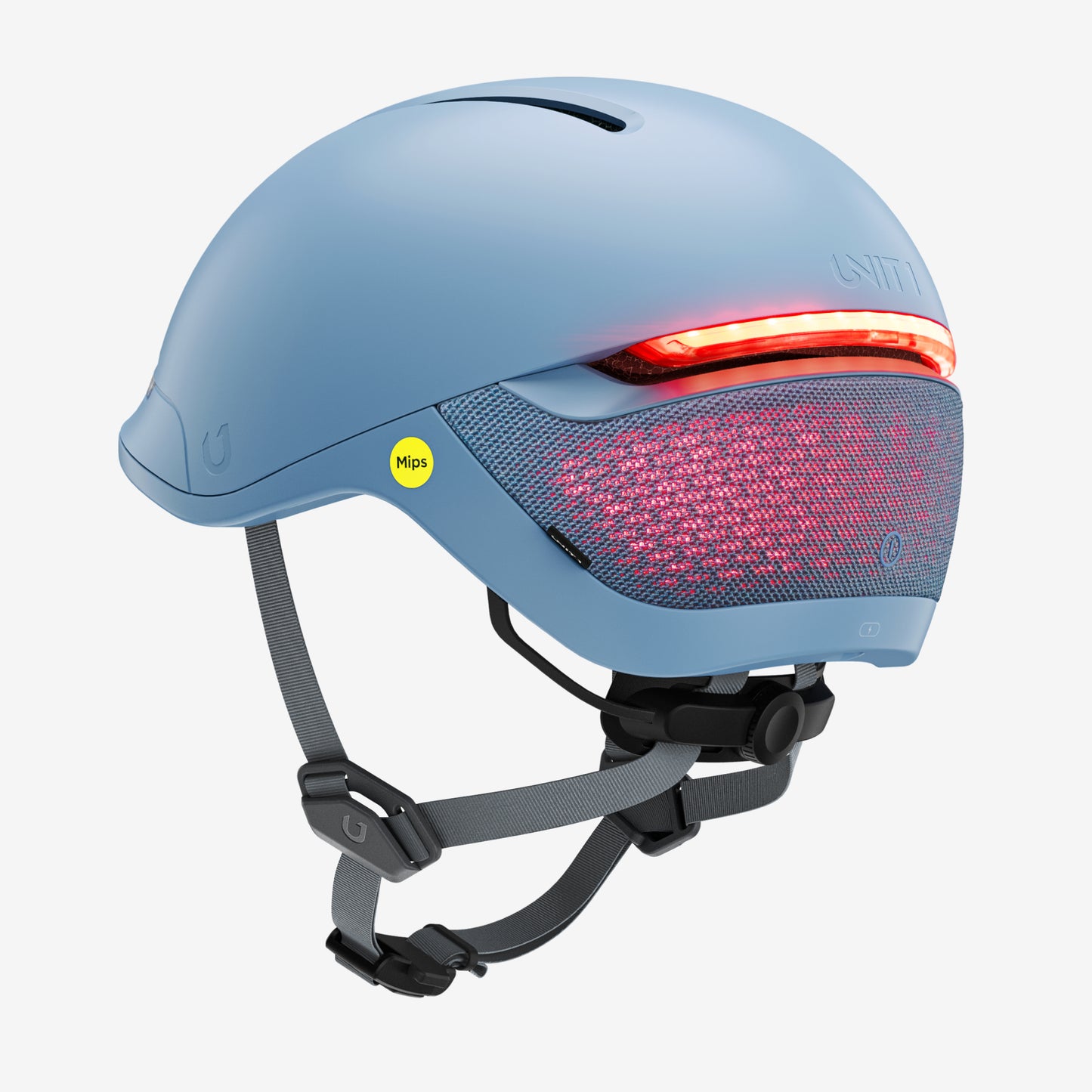 Unit1 FARO Smart Helm – Urban Fahrradhelm mit Beleuchtung, Blinkern & Crash Alert