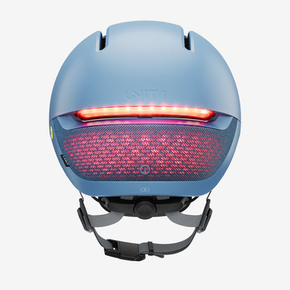 Unit1 FARO Smart Helm – Urban Fahrradhelm mit Beleuchtung, Blinkern & Crash Alert