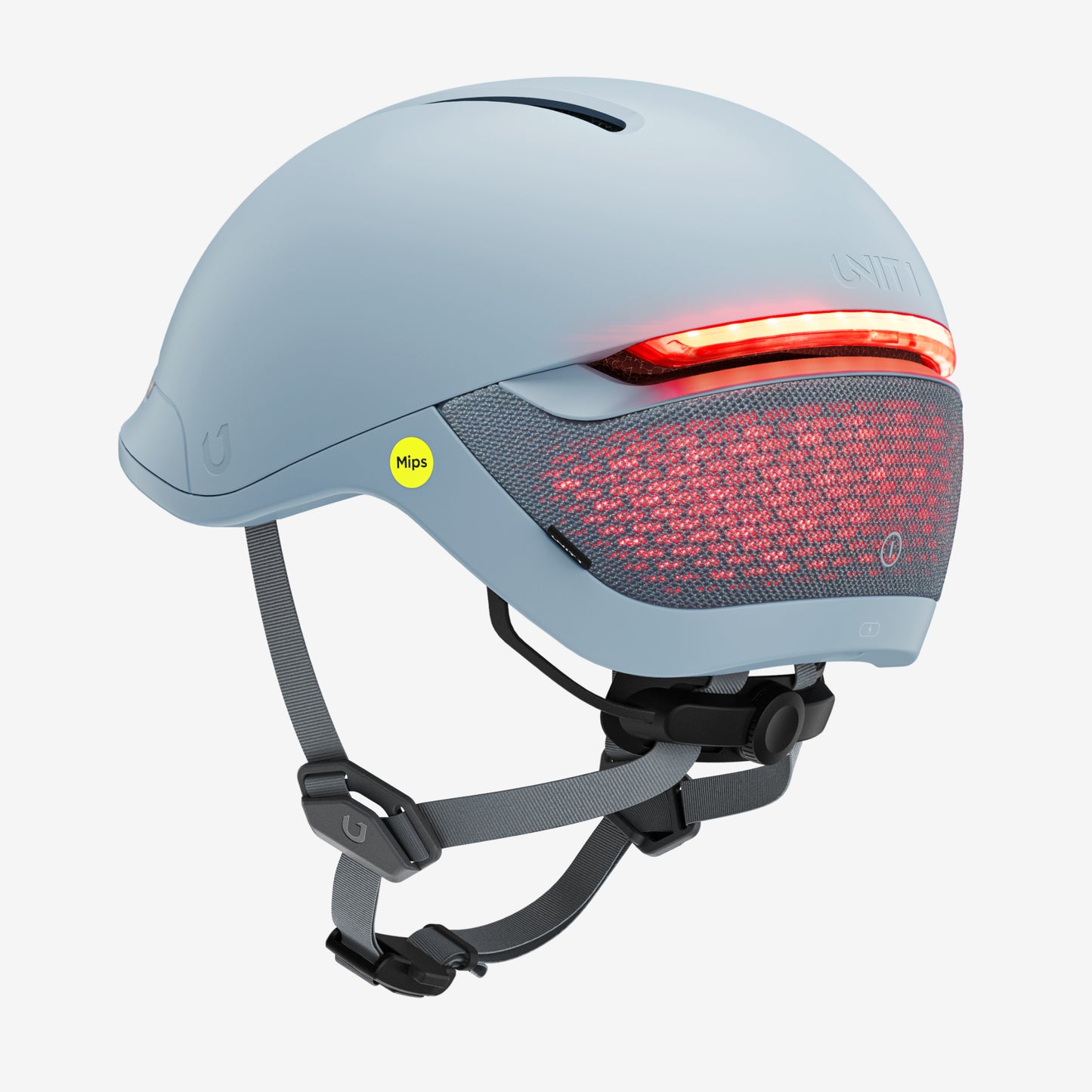 Unit1 FARO Smart Helm – Urban Fahrradhelm mit Beleuchtung, Blinkern & Crash Alert