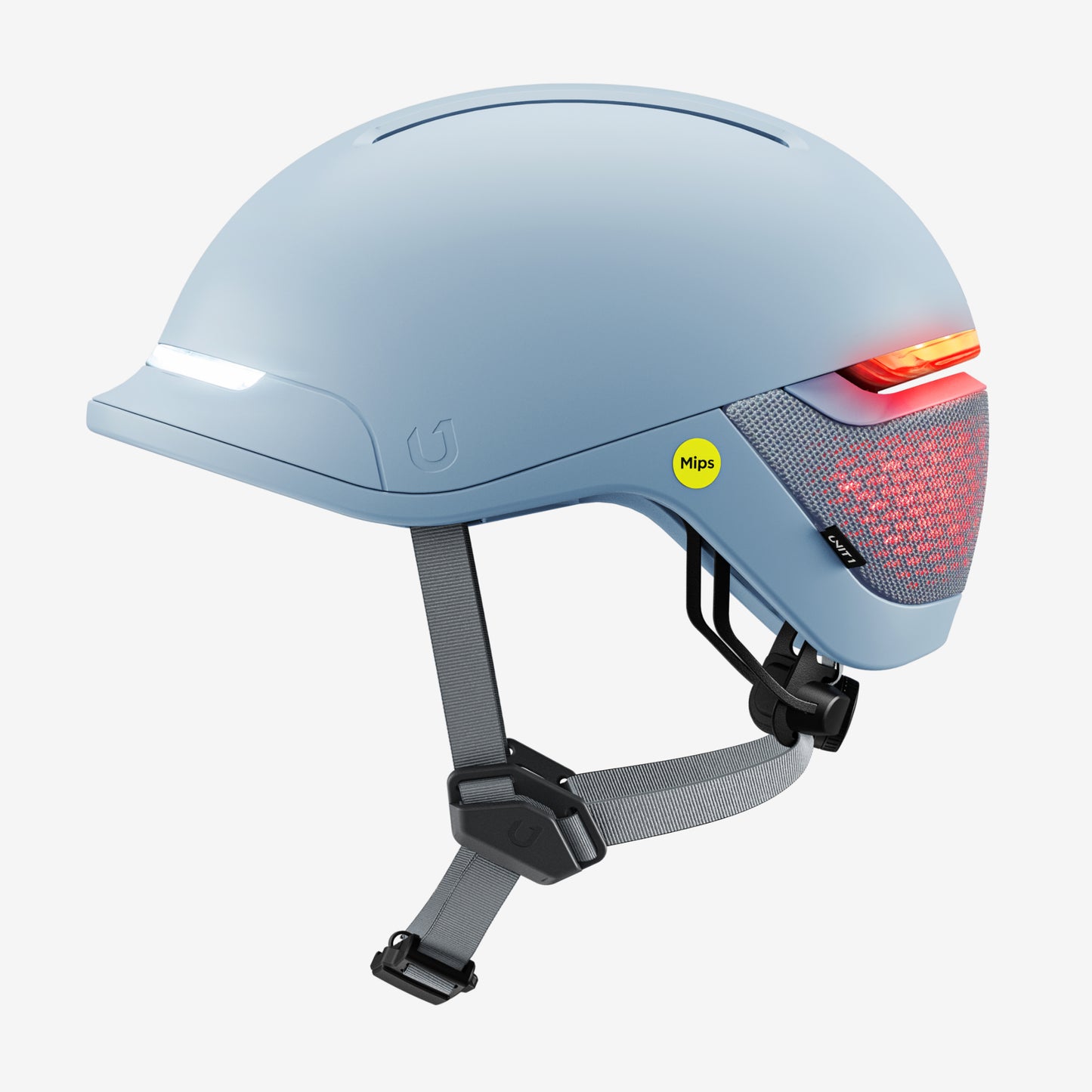 Unit1 FARO Smart Helm – Urban Fahrradhelm mit Beleuchtung, Blinkern & Crash Alert