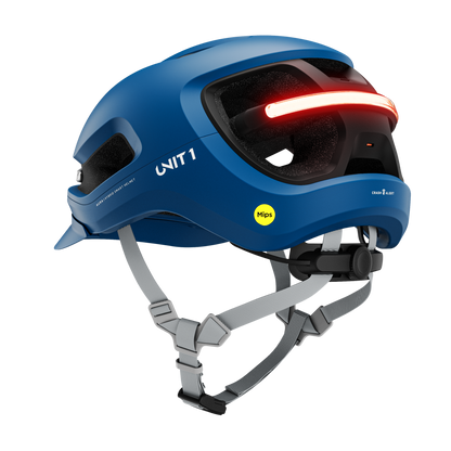 Unit1 AURA Smart Helm – E-Bike Helm mit Beleuchtung, Blinkern & Crash Alert