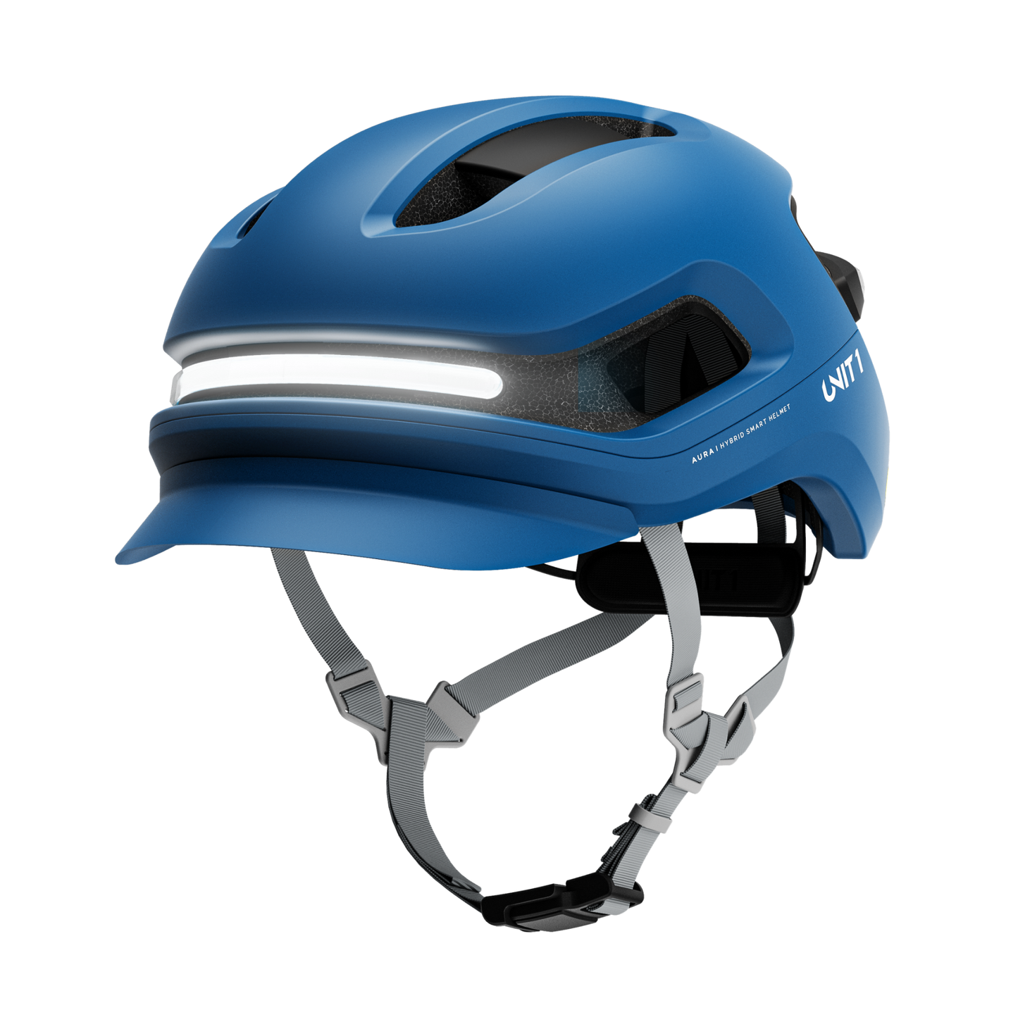 Unit1 AURA Smart Helm – E-Bike Helm mit Beleuchtung, Blinkern & Crash Alert