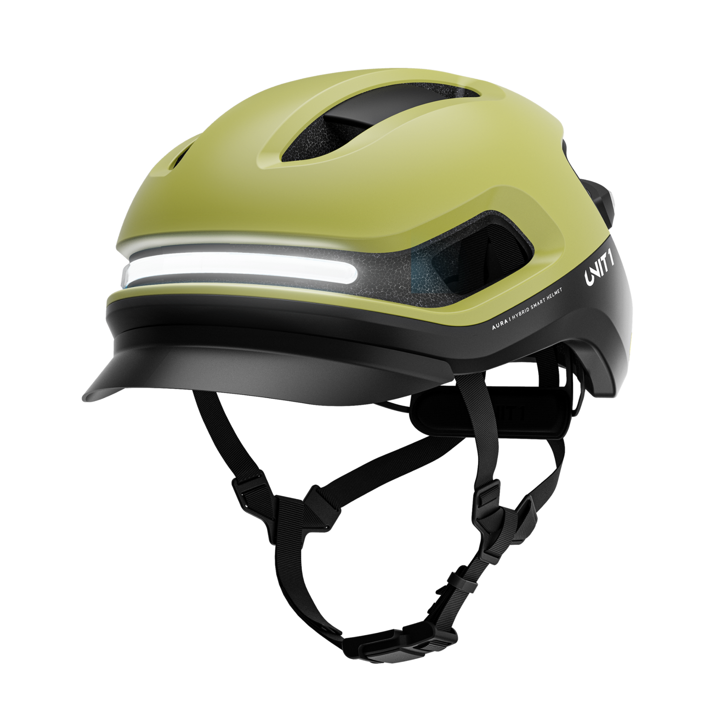 Unit1 AURA Smart Helm – E-Bike Helm mit Beleuchtung, Blinkern & Crash Alert